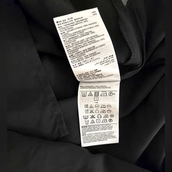 NWT Banana Republic Black Halter Maxi Dress Size 2 - Picture 6 of 7